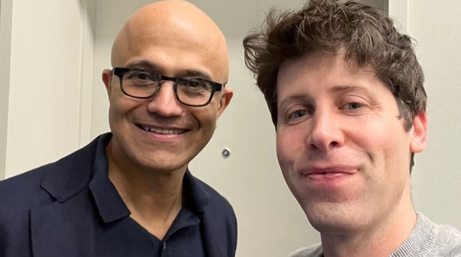 Sam Altman مایکروسافت