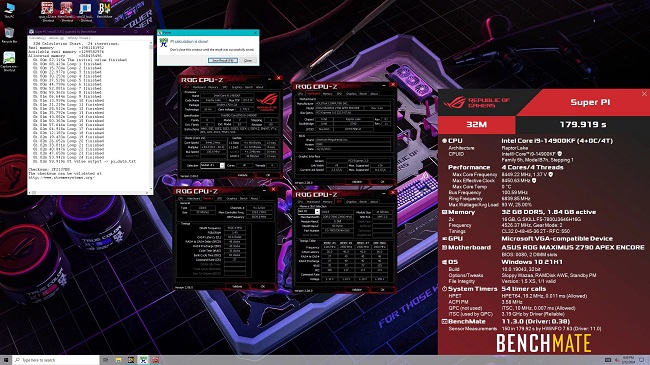 رکورد بنچمارک SuperPi-32M