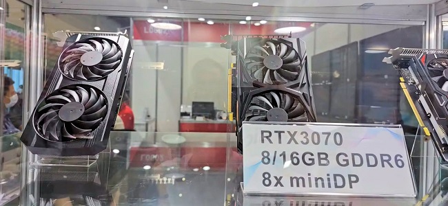 16 گیگابایتی  RTX 3070