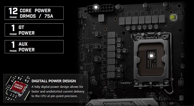 مدار تغذیه مادربردهای میان رده MSI