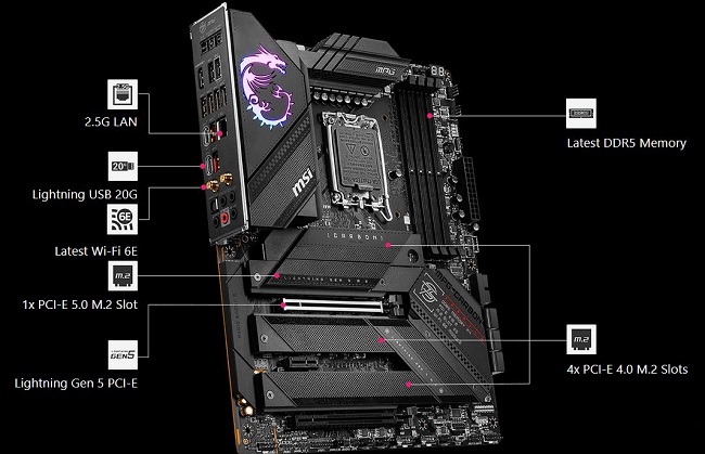 مادربرد  MPG Z790 CARBON