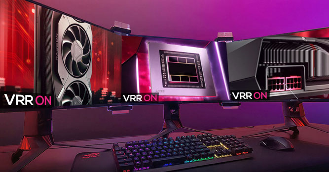 کاهش مصرف برق با VRR