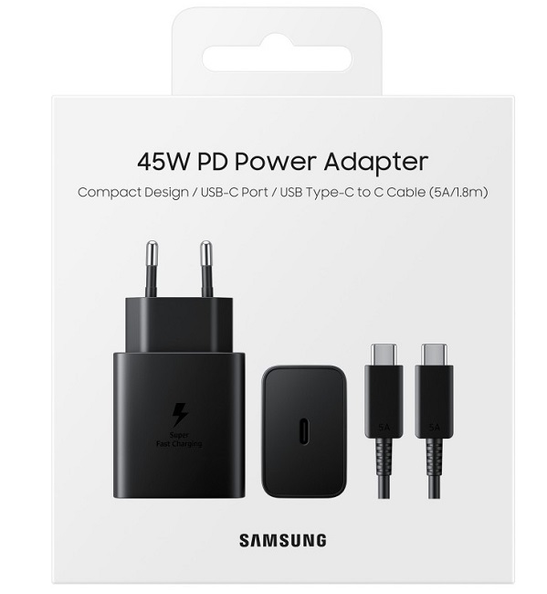 شارژر دو پورته  USB-C سامسونگ