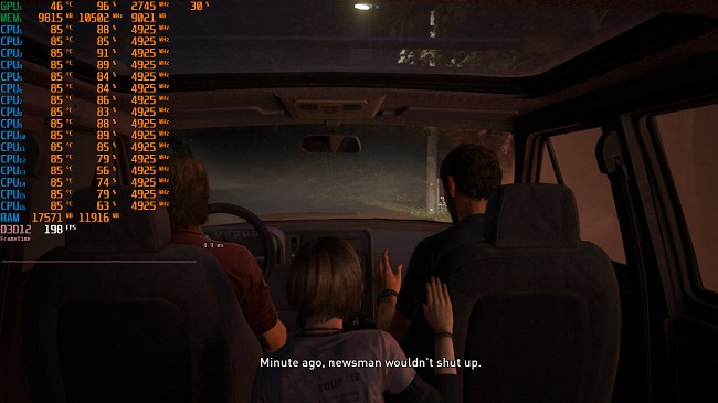عملکرد نسخه PC از بازی The Last of Us Part 1