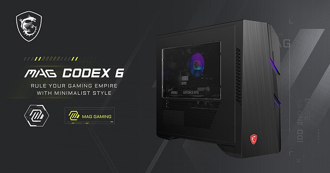 معرفی کیس های گیمینگ MAG Codex 6 شرکت MSI