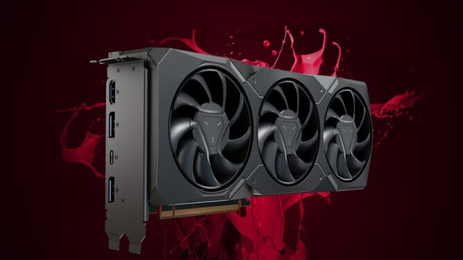 تصاویر دو کارت گرافیک Radeon RX 7800 XT و  RX 7700 XT