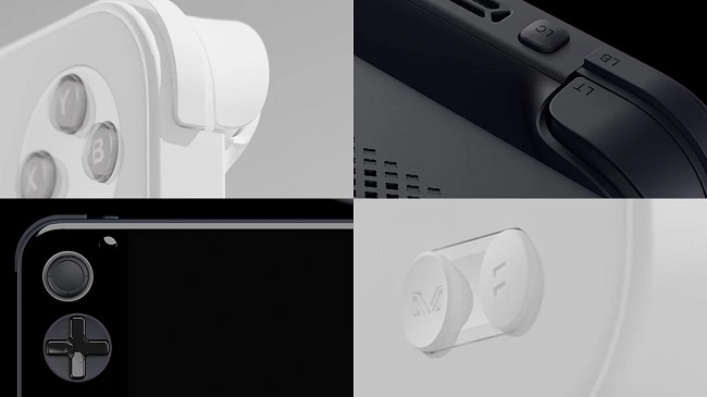 کلیدهای کنترلی کنسول Ayaneo Pocket S