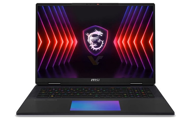 طراحی لپ تاپ MSI TITAN 18 HX