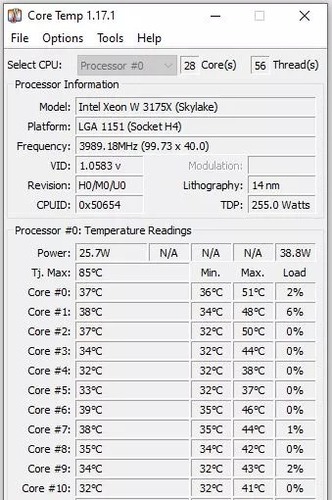 نرم افزار تست دمای cpu
