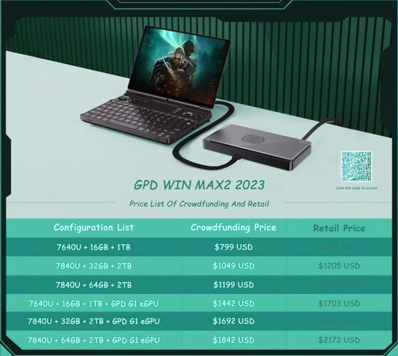 کارت گرافیک اکسترنال gpd g1