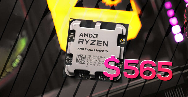 پردازنده ryzen 9 7950x3d