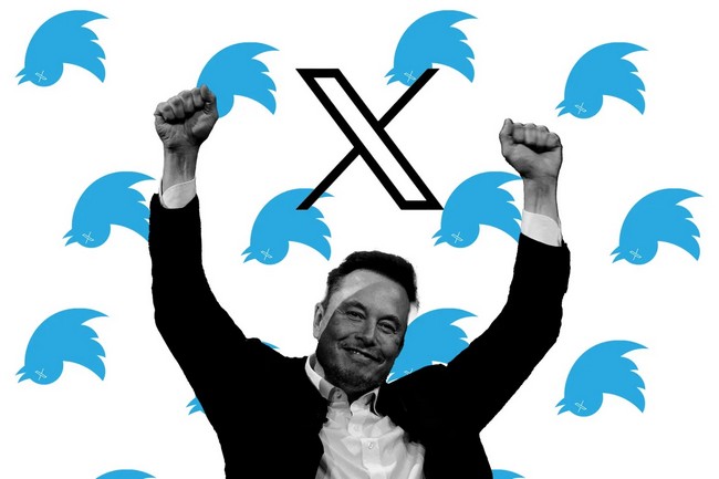 تغییر برند توییتر به شرکت X