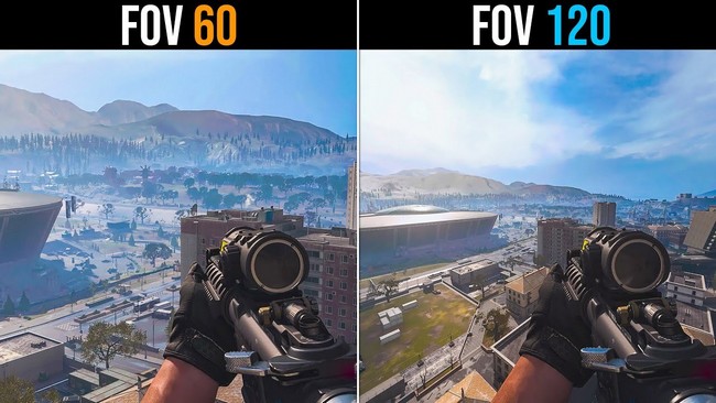 تنظیم fov در وارزون 2
