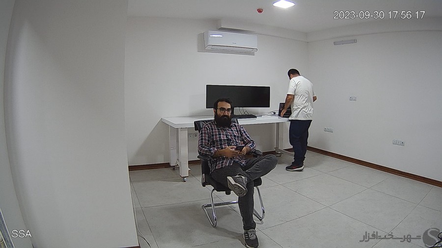 تست کیفیت تصویر دوربین مداربسته DAHUA HFW2231T