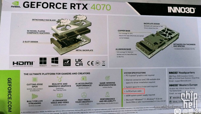 تصاویر از باکس کارت گرافیک Inno3D RTX 4070
