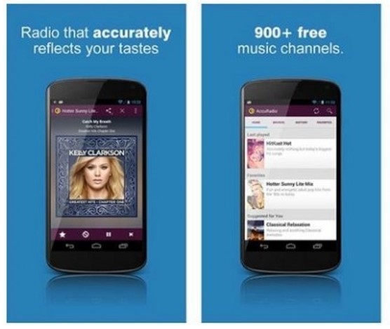 نرم افزار AccuRadio بهترین رادیو اینترنتی اندروید