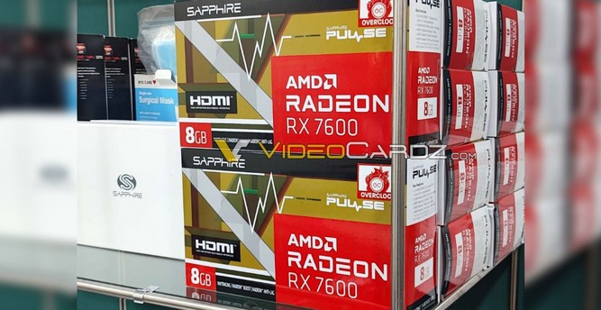 تصویر کارت گرافیک AMD Radeon RX 7600