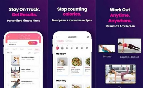 اپلیکیشن تناسب اندام FitOn