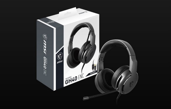 صدای فراگیر هدست گیمینگ MSI IMMERSE GH40 ENC