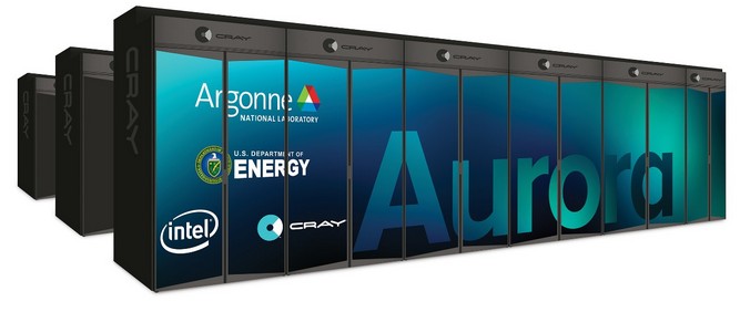 ابر رایانه Aurora اینتل