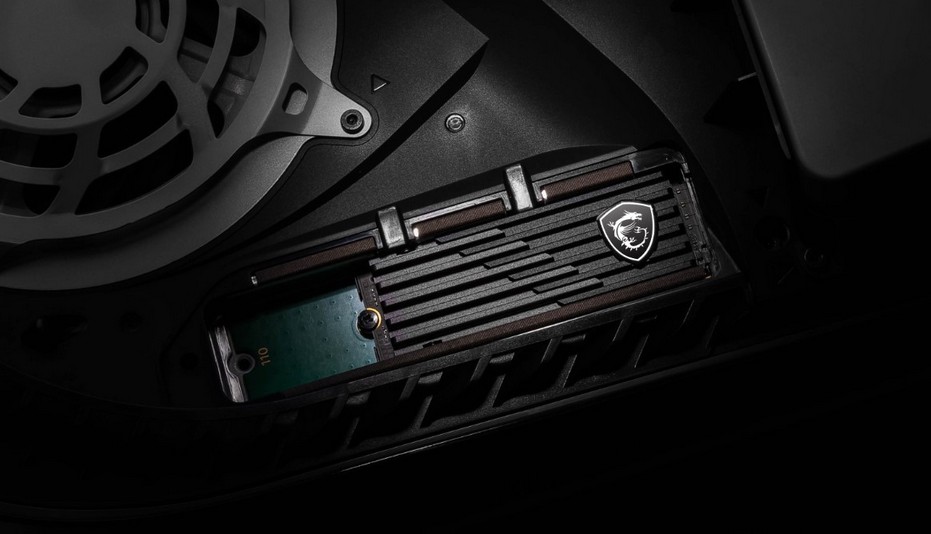  اس اس دی MSI SPATIUM M480 PLAY روی پلی استیشن 5