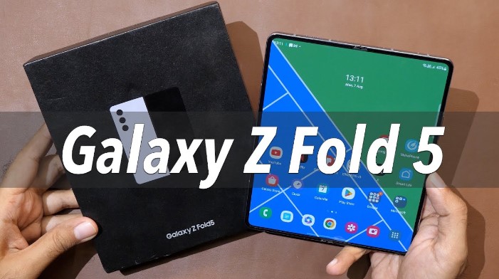 تست مقاومت گوشی گلکسی Z Fold 5