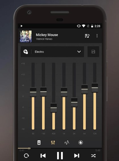  برنامه زیاد کننده صدای گوشی Equalizer by MWM