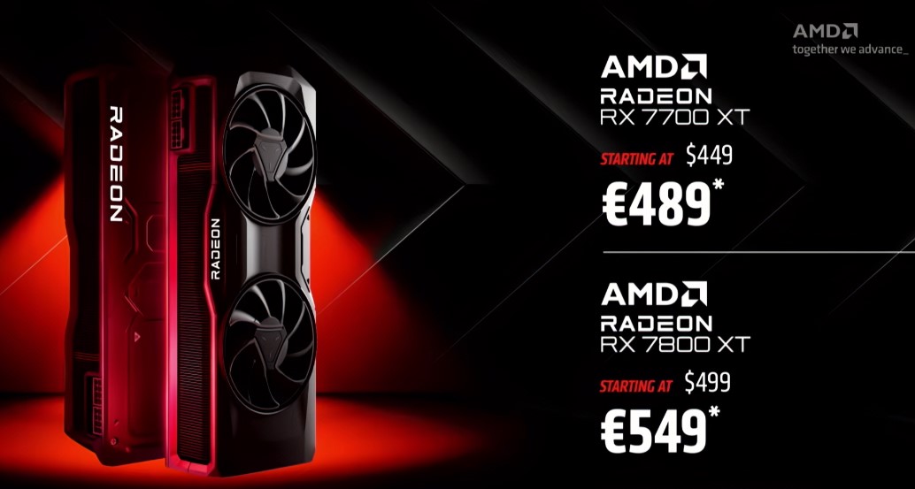 قیمت کارت گرافیک Radeon RX 7700 XT