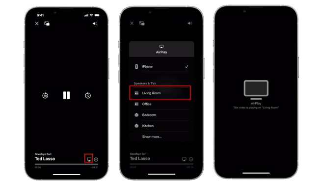  نحوه وصل كردن آيفون به تلويزيون بدون كابل با قابلیت Airplay