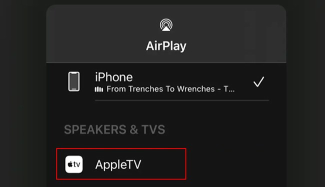 وصل شدن آیفون به تلویزیون با AppleTV