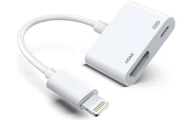 اتصال آیفون به تلویزیون دوو با استفاده از دانگل HDMI - اتصال آیپد به تلویزیون