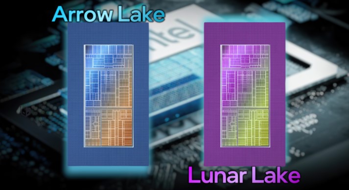 پردازنده‌های Arrow Lake و Lunar Lake اینتل