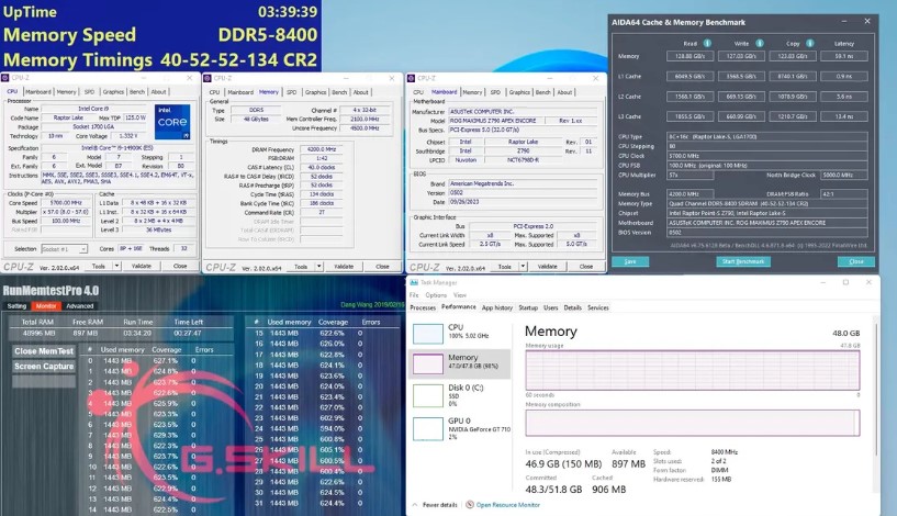 مشخصات کیت حافظه رم DDR5-8400 جی اسکیل