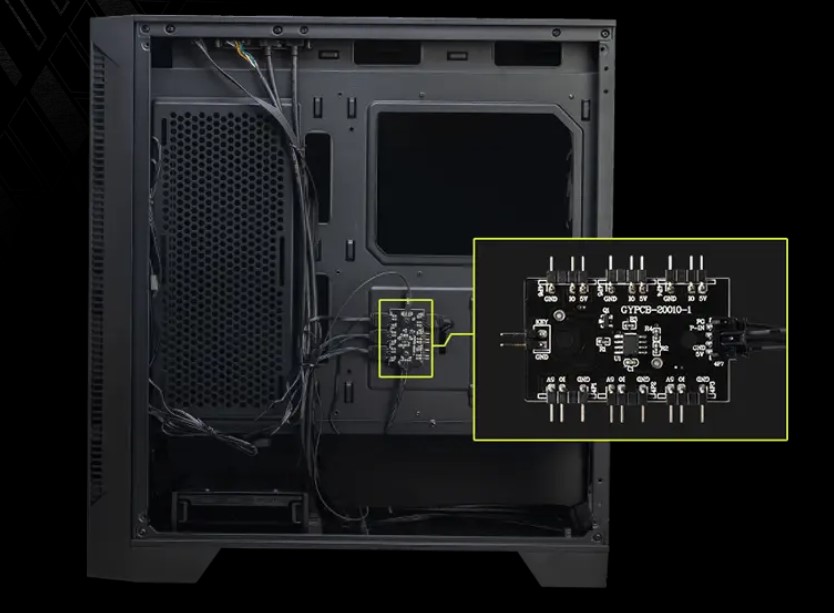 نورپردازی کیس MAG FORGE 320R AIRFLOW