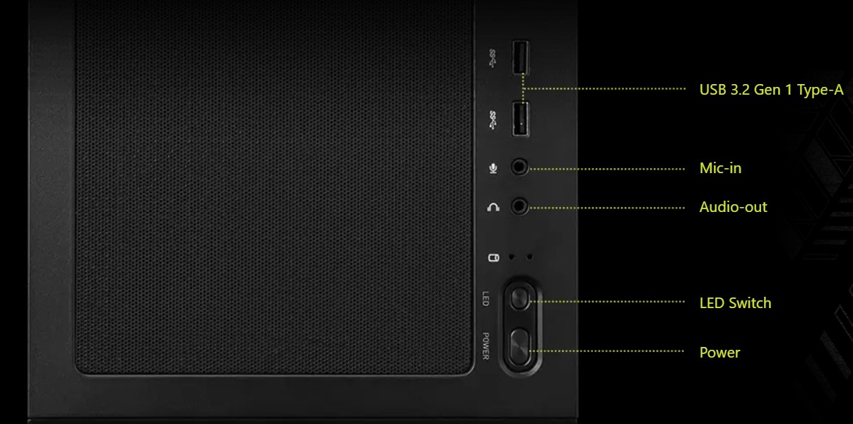 پنل بالایی کیس MAG FORGE 320R AIRFLOW