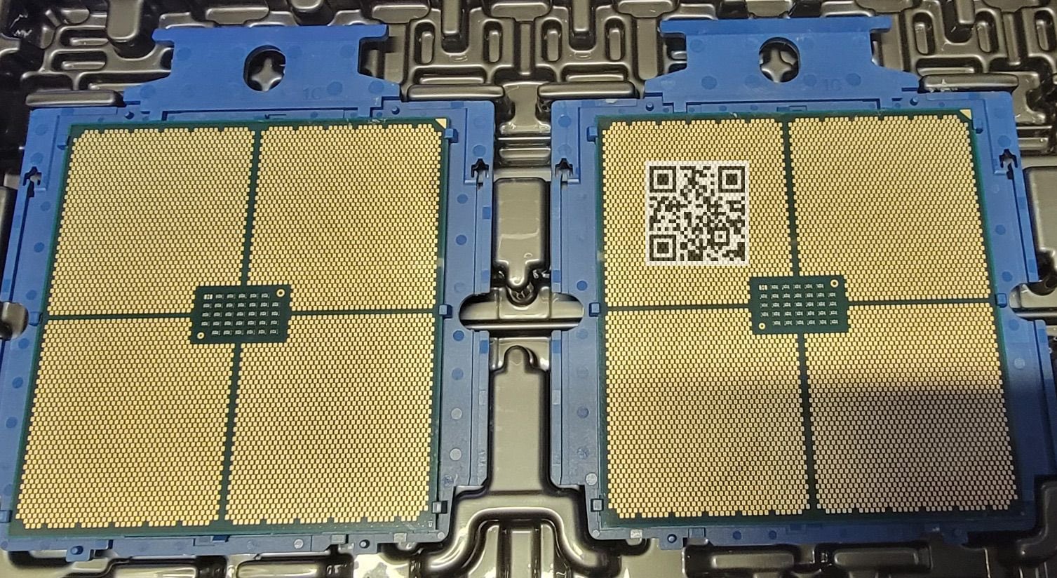 تصویر پردازنده‌های AMD EPYC Turin