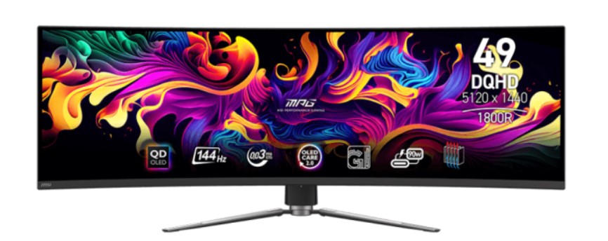 مانیتور گیمینگ QD-OLED ام اس آی