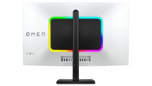نمای پشتی مانیتور Omen Transcend 32 اچ پی