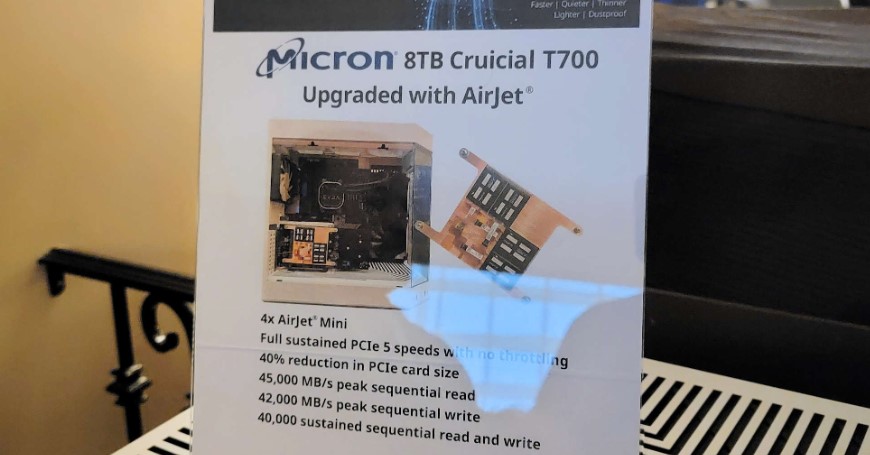 مشخصات SSD جدید مایکرون