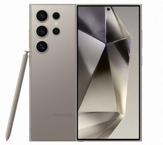 رنگ خاکستری گوشی Galaxy S24 Ultra