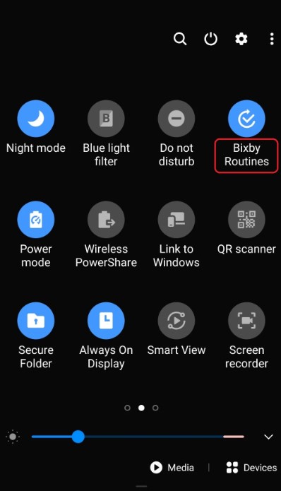 قابلیت Bixby Routines