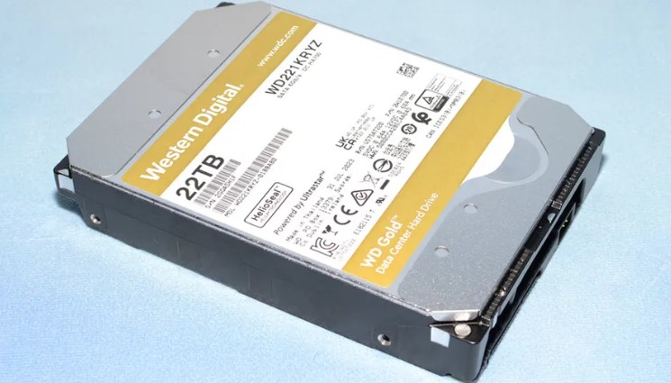 هارد اینترنال Western Digital Gold 22TB