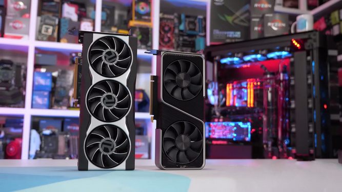 کارت گرافیک RTX 3070 و RX 6800