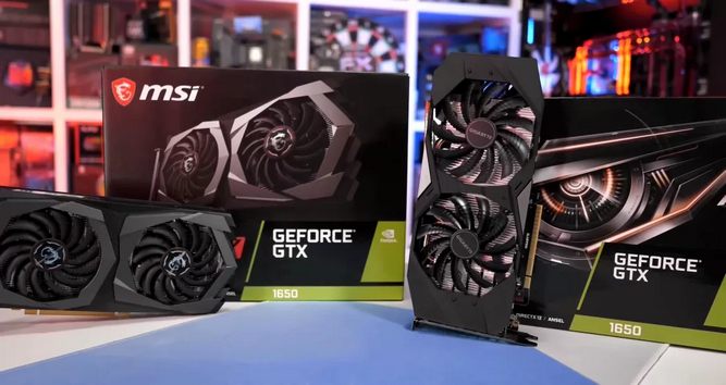 کارت گرافیک gtx 1650