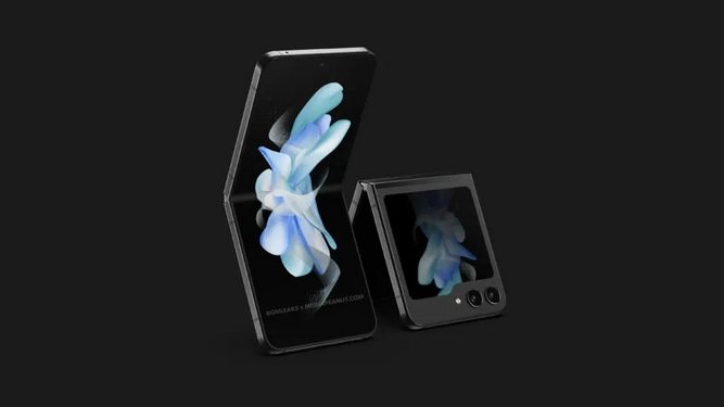 رندر گوشی GALAXY Z FLIP 5