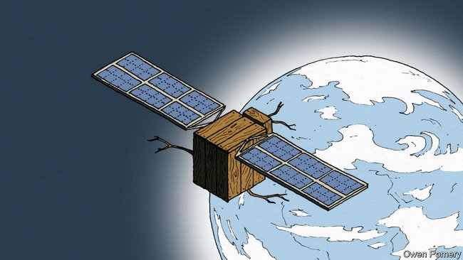 ماهواره چوبی