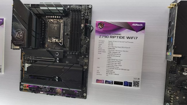 مادربرد ازراک Z790 Riptide WiFi 7