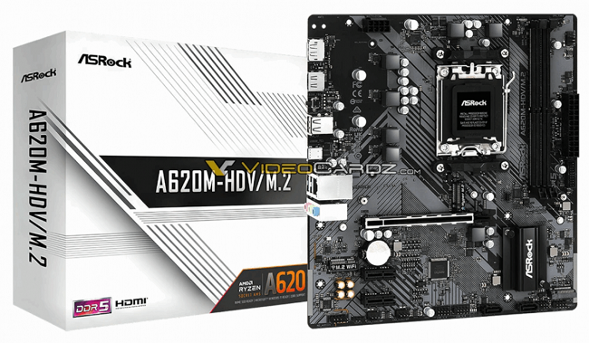 مادربرد ارزان قیمت ASRock A620M-HDV/M.2