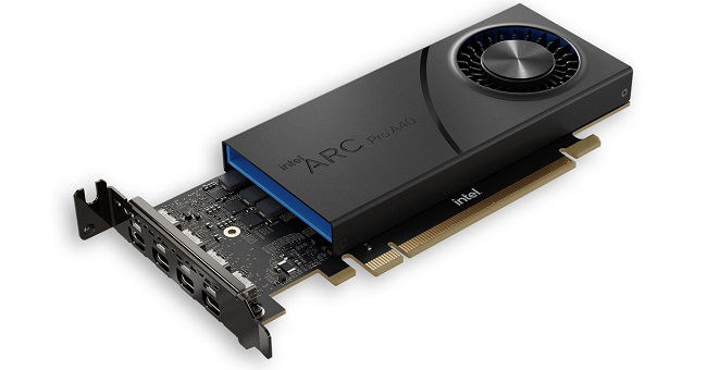کارت گرافیک سری Arc Pro A60 اینتل با دو برابر هسته پردازشی در راه است