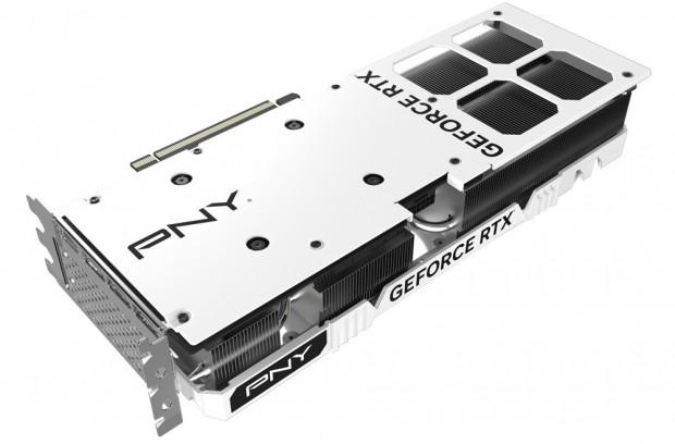 کارت گرافیک PNY GeForce RTX 4070 Ti 12GB VERTO LED 3FAN White Edition معرفی شد